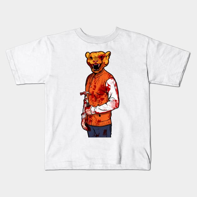 Hotline Miami Kids T-Shirt by Lex Kobe